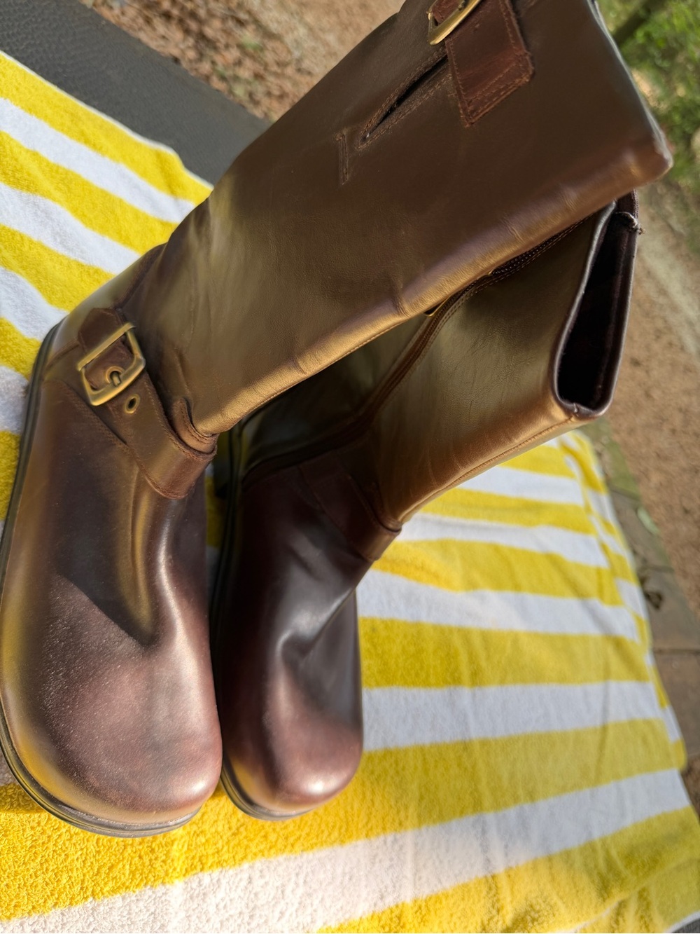 Alegria Brown Leather 41 new  Boots